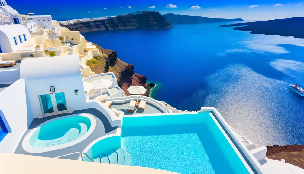 luxury suites in santorini