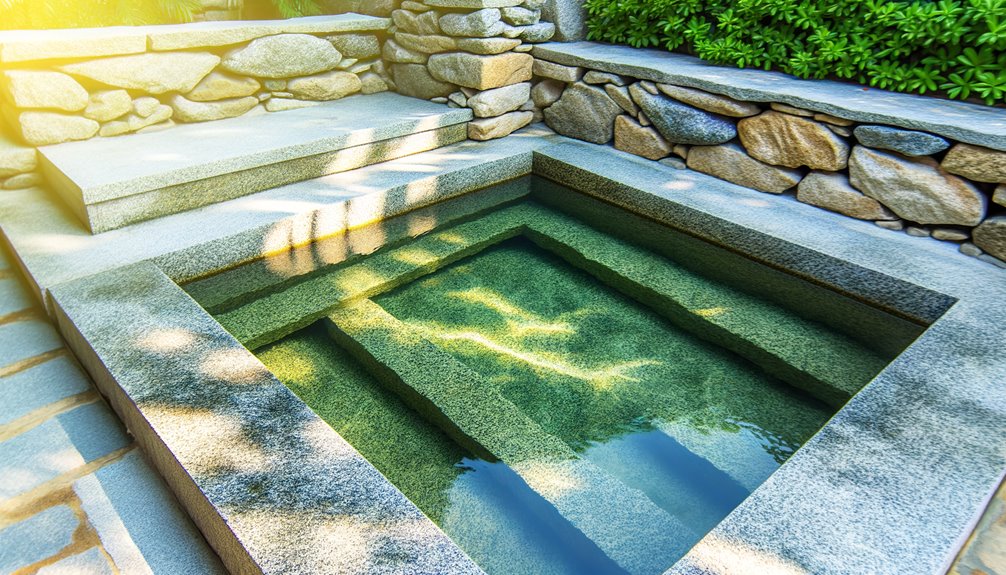 natural stone swimming pools