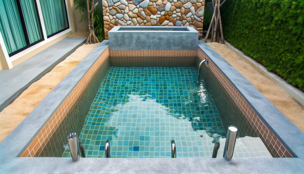 plunge pool material options