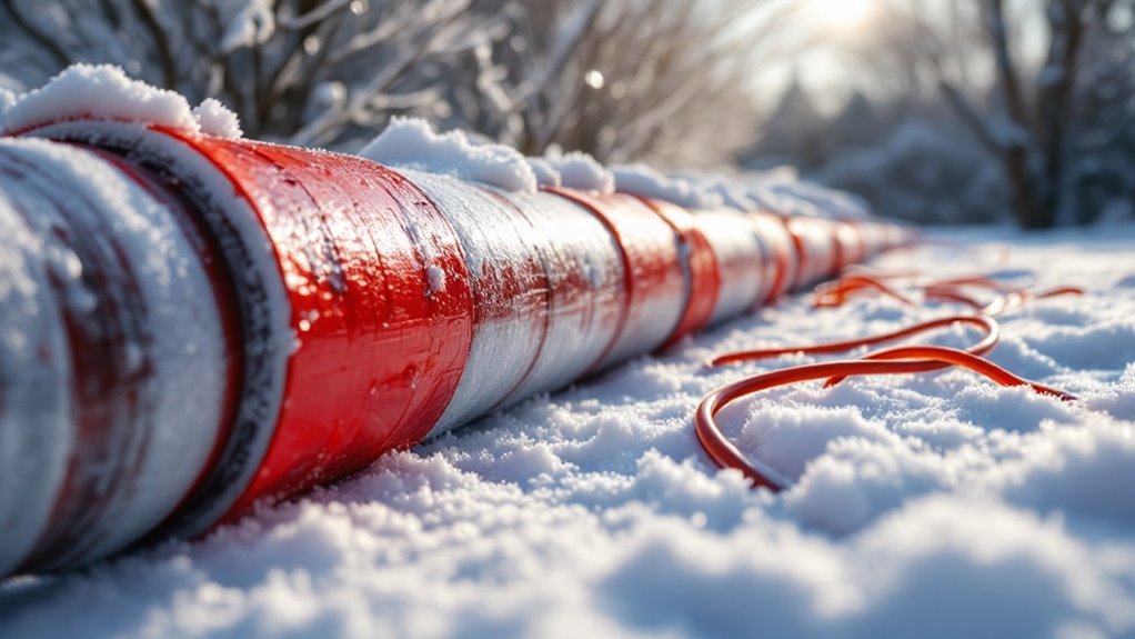 prevent outdoor pipe freezing