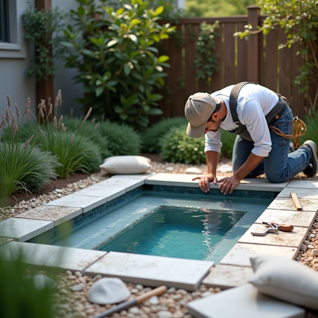 aquatic themed miniature art