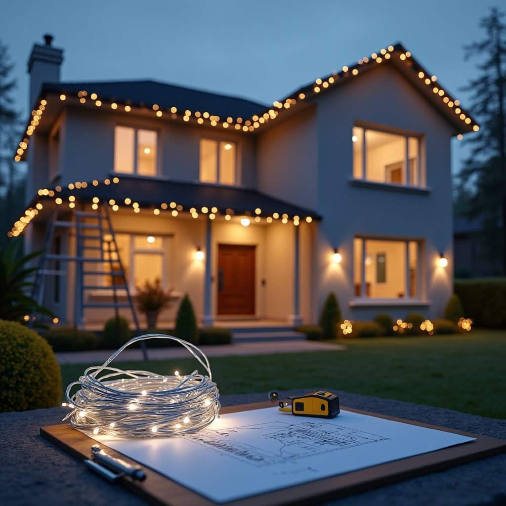 holiday light display planning