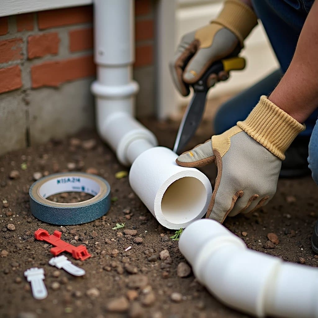 foam insulation pipe installation