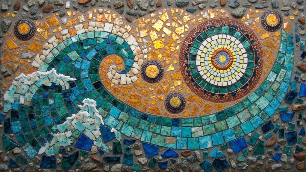 careful planning cohesive mosaic design