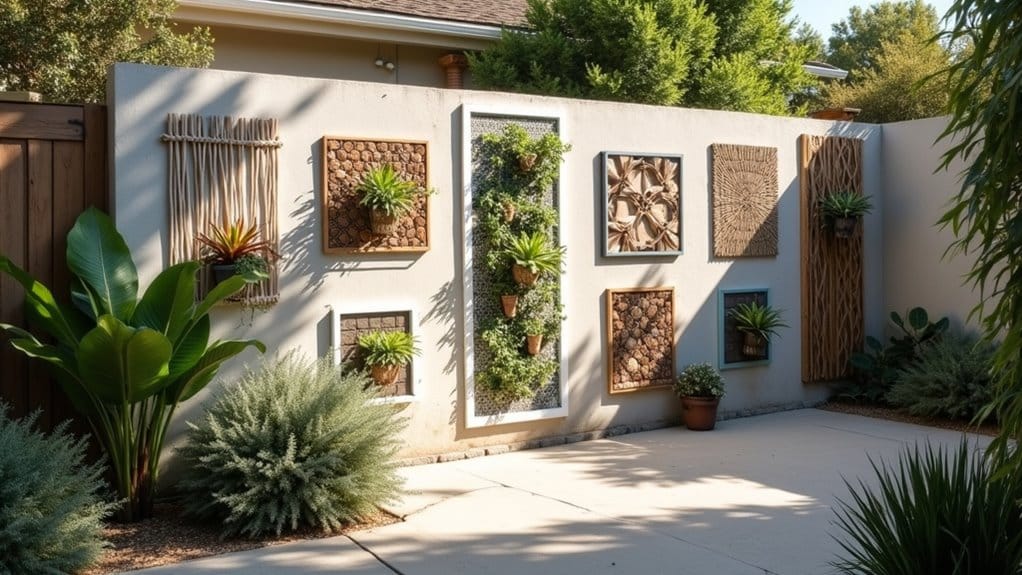 diy outdoor wall methods