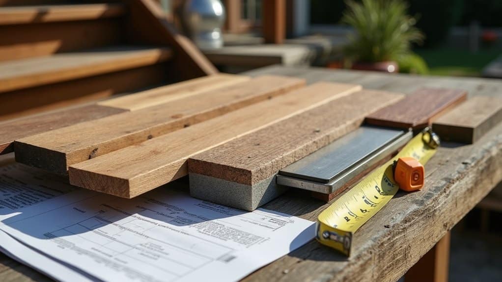 durability focused outdoor stair material selection