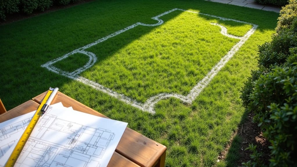 plan patio size layout