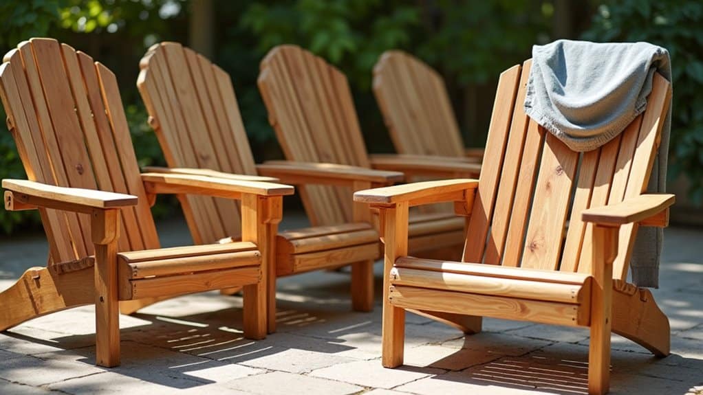 preserve outdoor wood furniture longevity