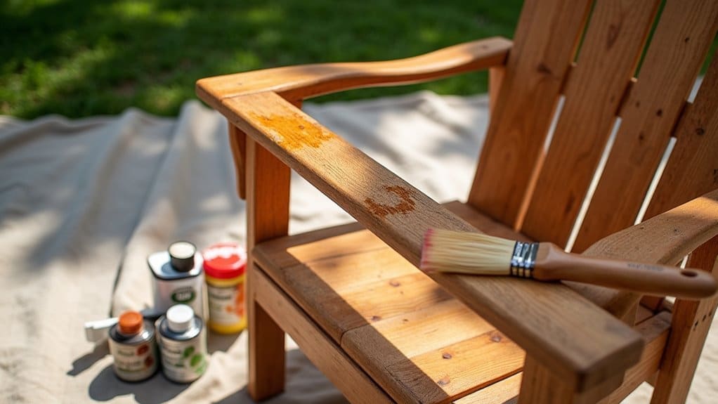 protect outdoor wood with specialized treatments