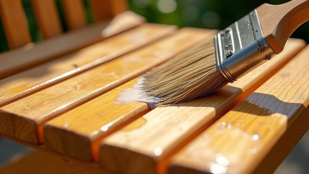 protect wood with weatherproof sealant