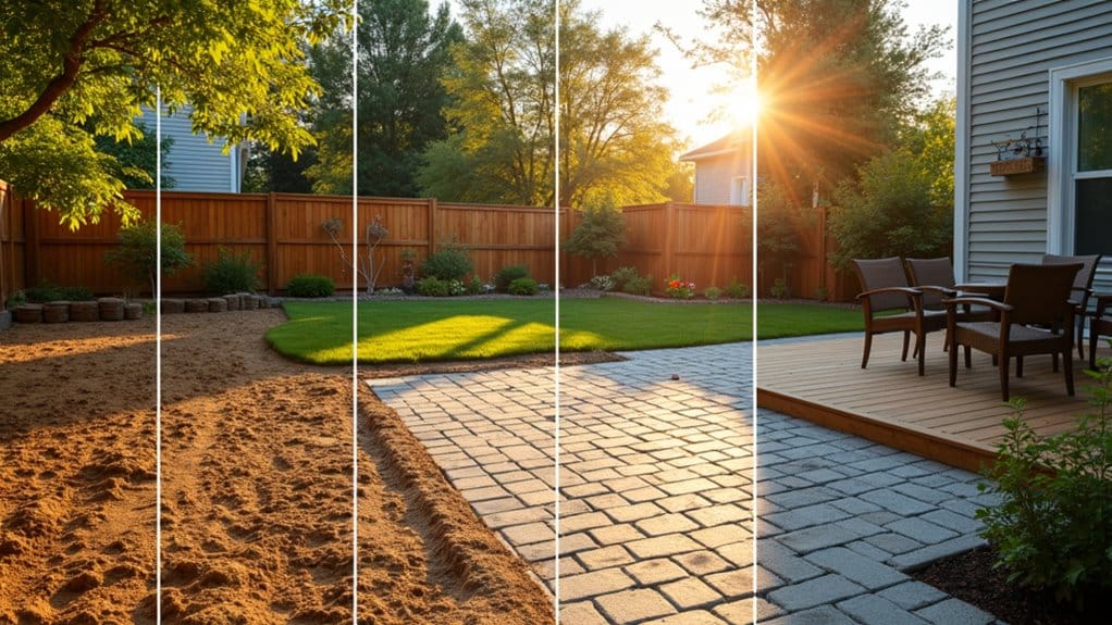 straightforward outdoor space design steps