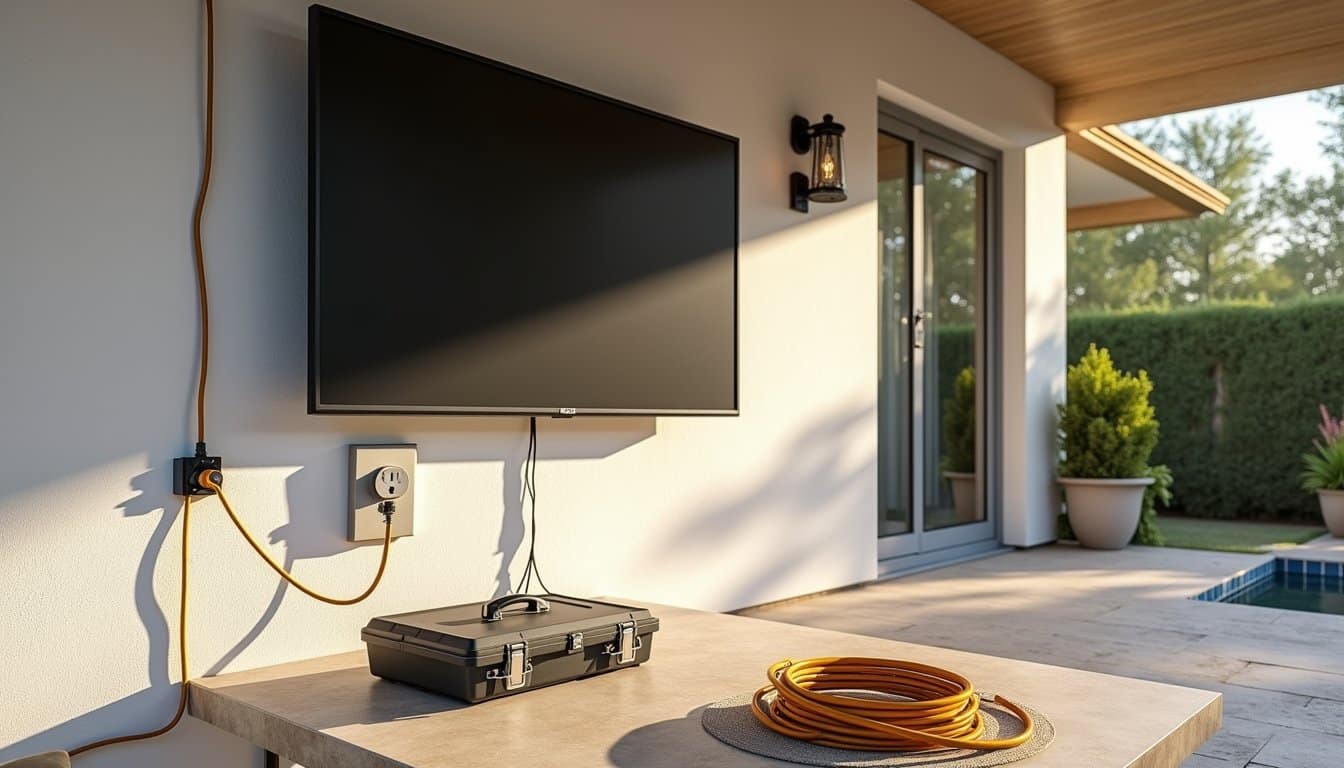 ensure safe outdoor electrical installation