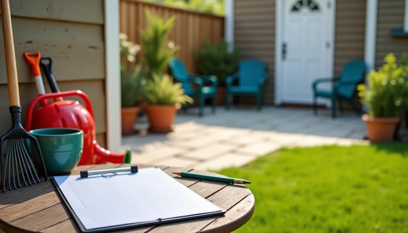 year round outdoor maintenance schedule