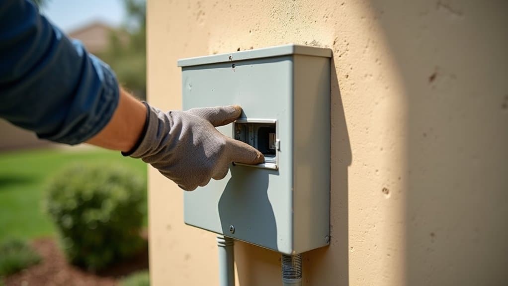 disconnect power before ac maintenance