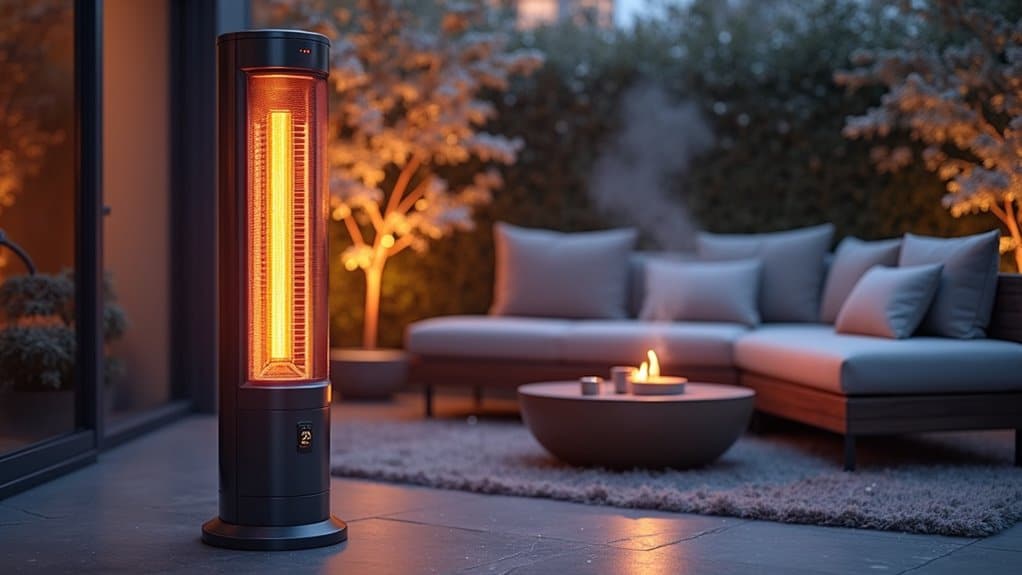 energy efficient outdoor electric heaters