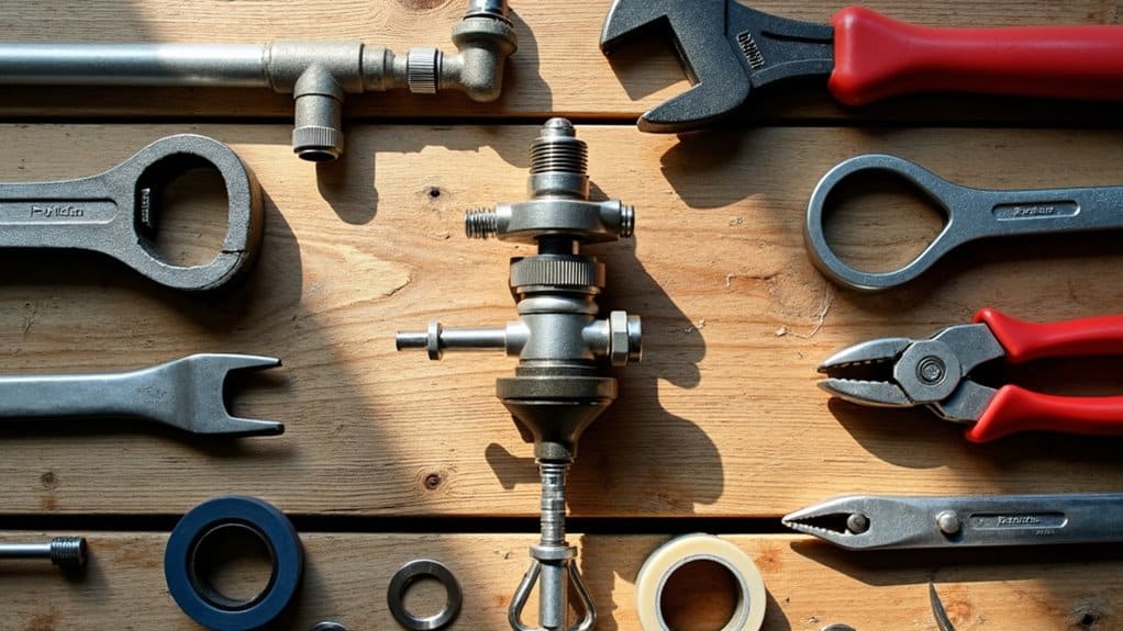 essential outdoor faucet repair tools