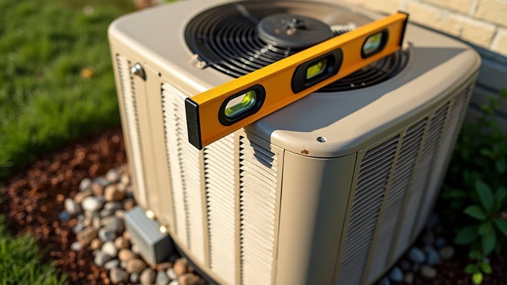 level ac unit correctly