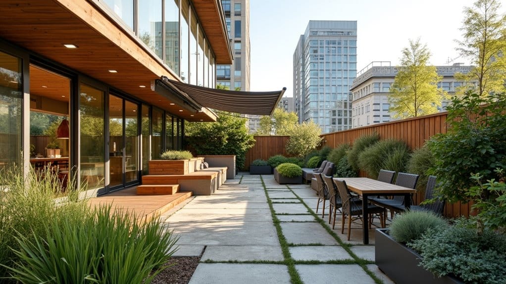 multifunctional year round outdoor living spaces