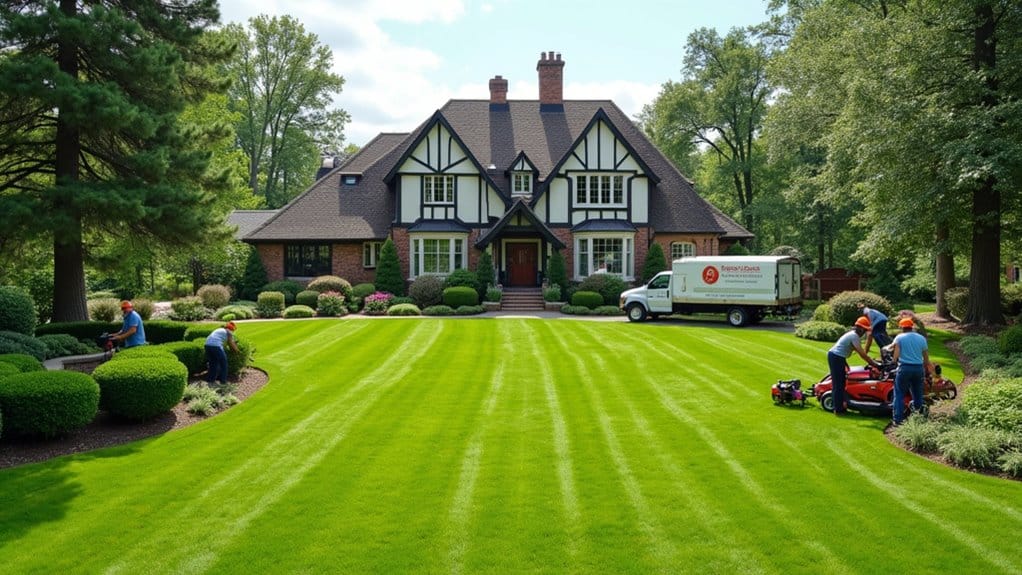 outdoor professional maintenance package services