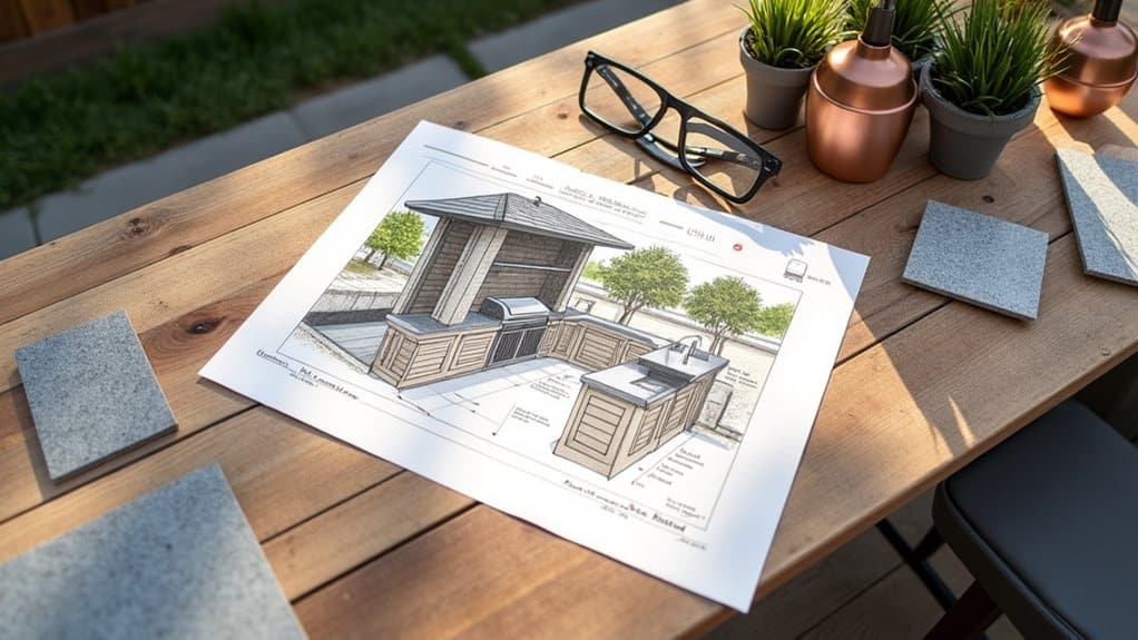 plan 2025 outdoor kitchen