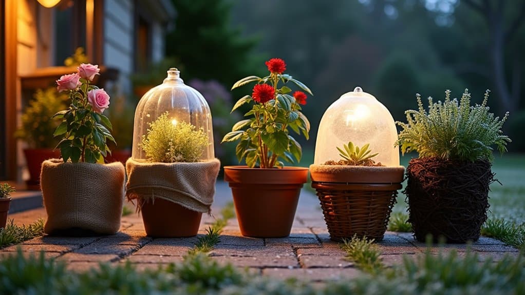 safeguard outdoor plants against frost