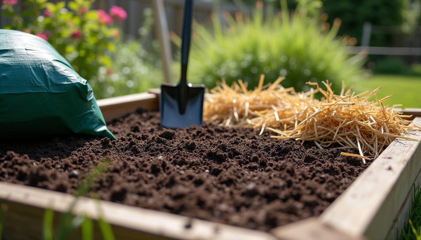 healthy soil for gardening