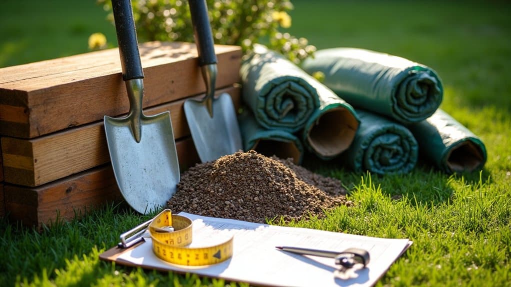 sustainable garden construction materials