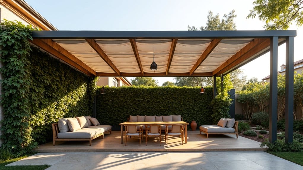 covered pergola transforms outdoor spaces