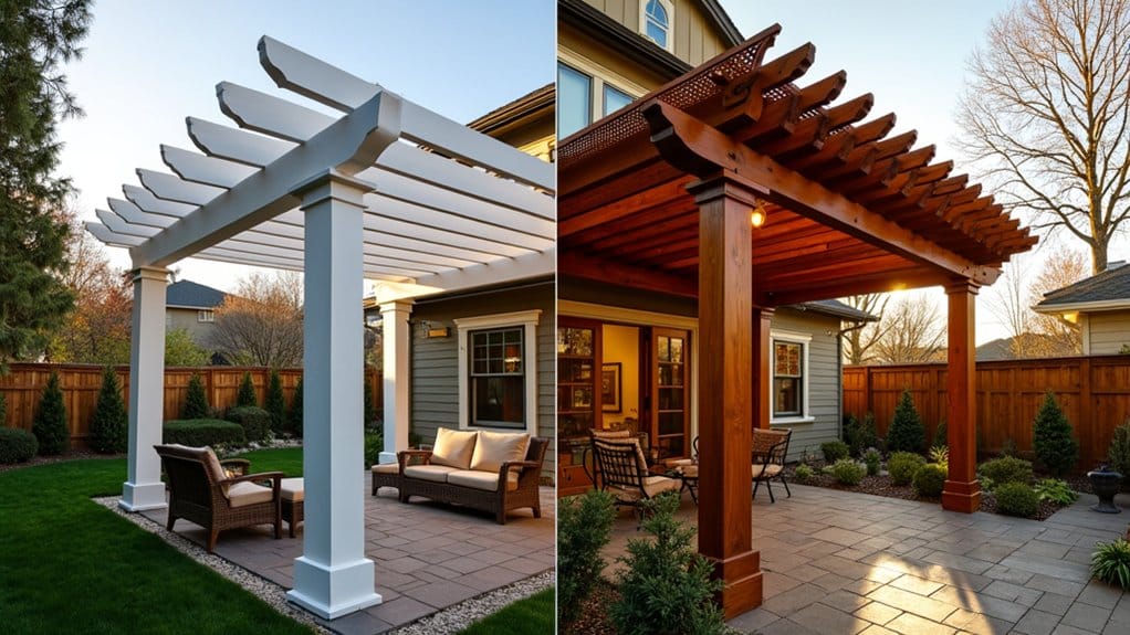 custom built pergola value investment