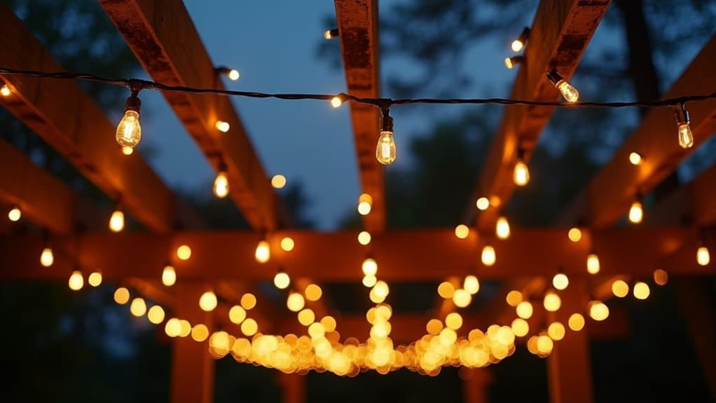 dreamy celestial starlit curtain lights canopy