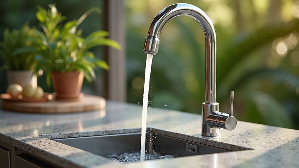 durable consistent rotational long lasting outdoor faucet