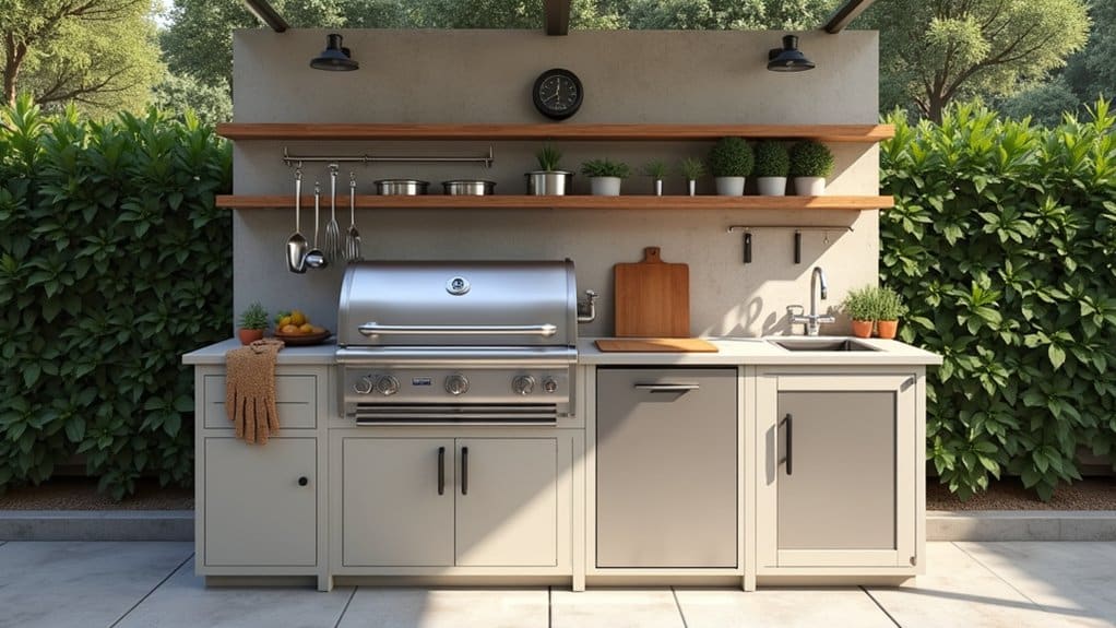 essential outdoor kitchen accessories