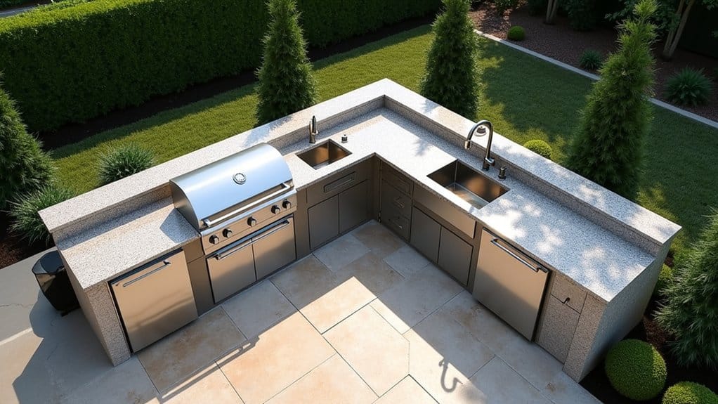 maximum counter cooking space