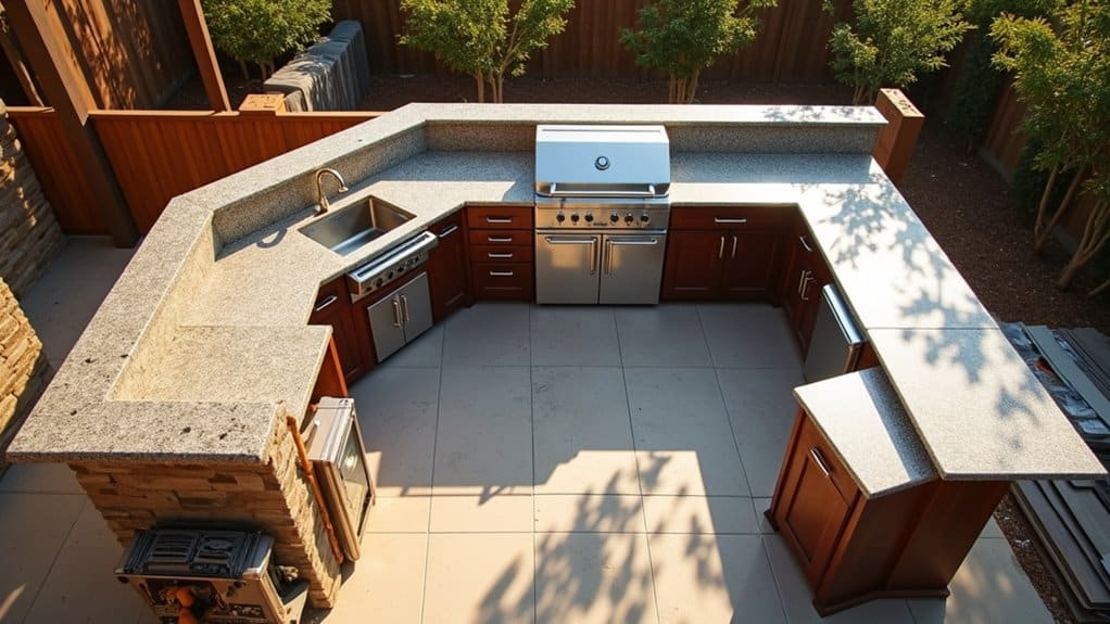 outdoor kitchen budget breakdown cost