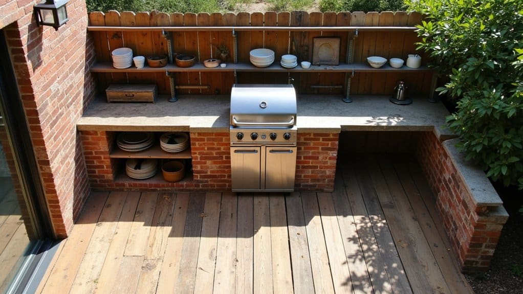 outdoor kitchen costs vary greatly