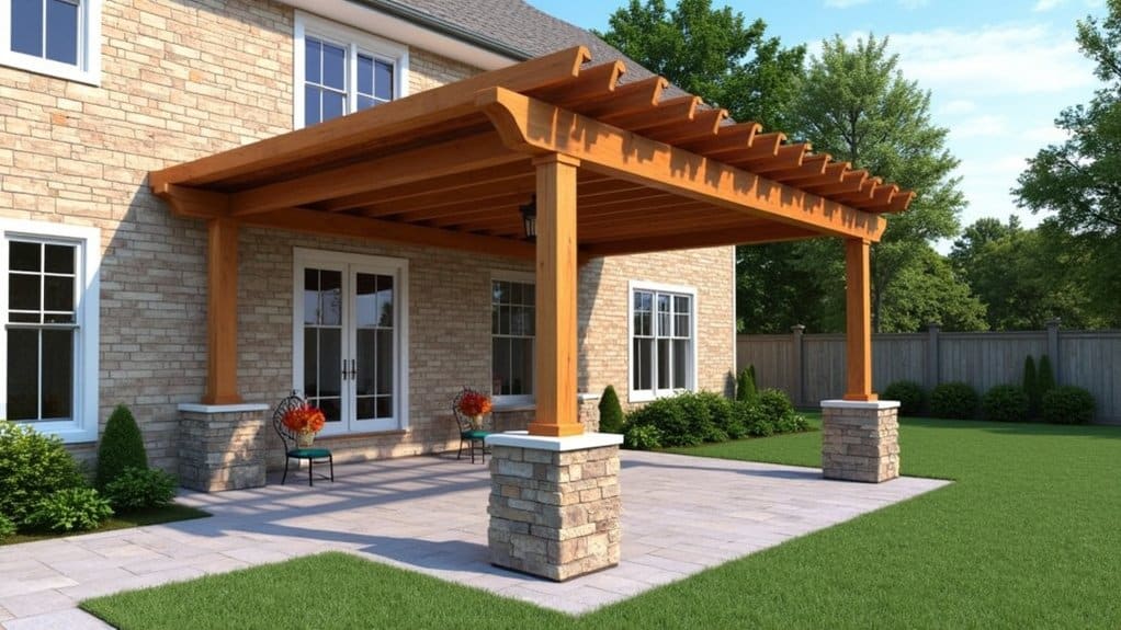 outdoor pergola cost determining factors