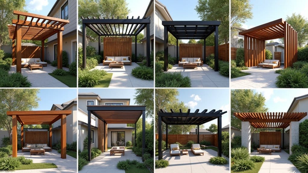 outdoor pergolas backyard patio recommendations