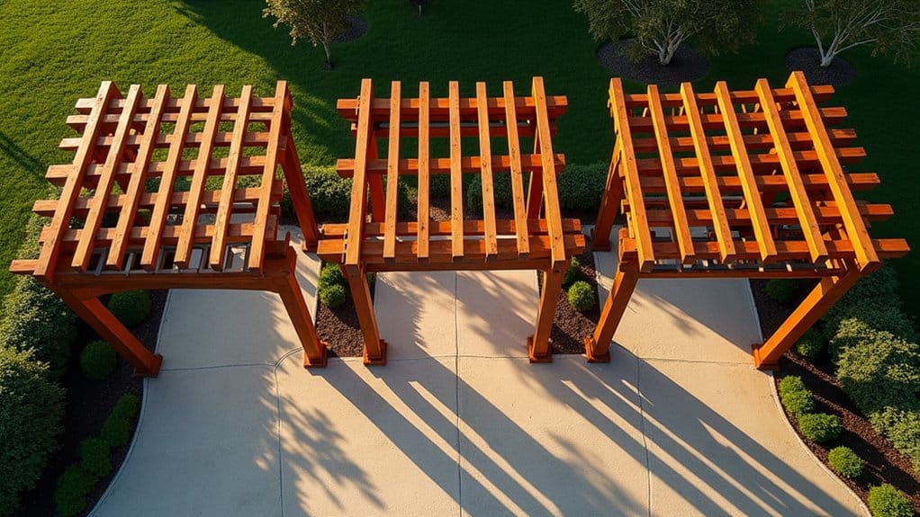 pergola size dictates project cost