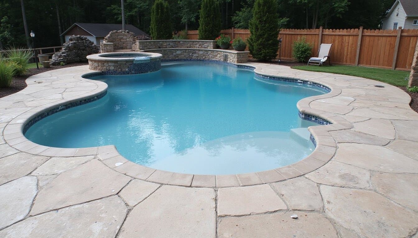modern backyard pool renovations