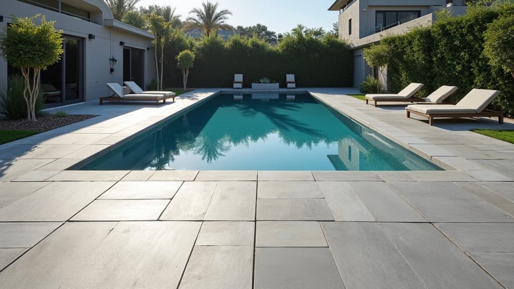 durable low maintenance modern outdoor surfaces