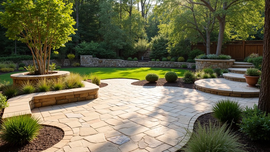 improving outdoor living with hardscaping