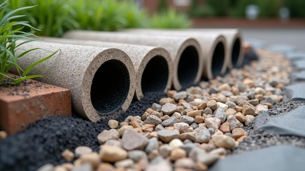 three layer drainage system