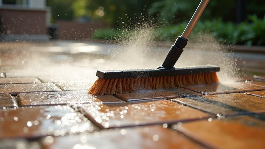 weekly paver maintenance essential