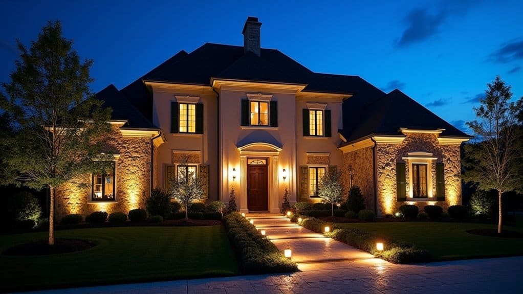 adaptive efficient outdoor illumination