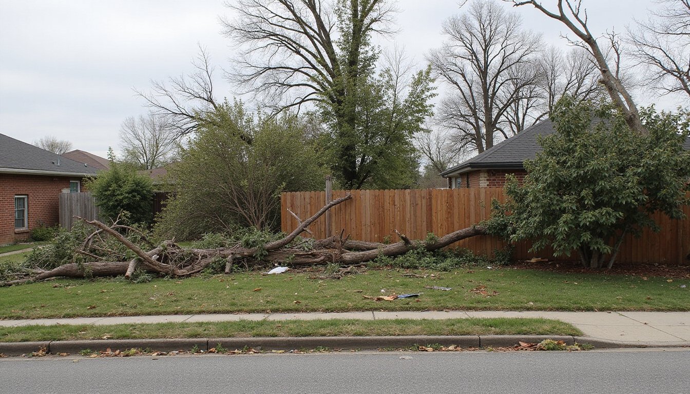 safe storm debris cleanup
