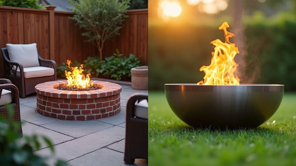 flexible portable fire pits