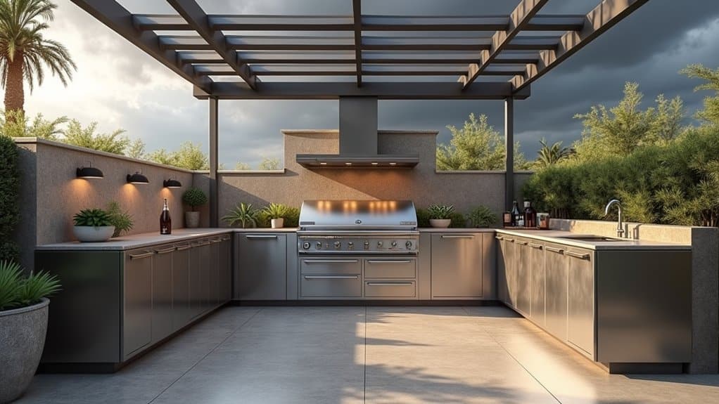 hurricane resilient outdoor kitchens
