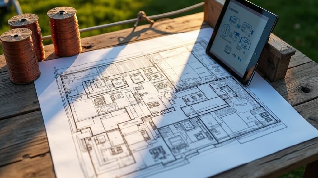 plan power and wiring