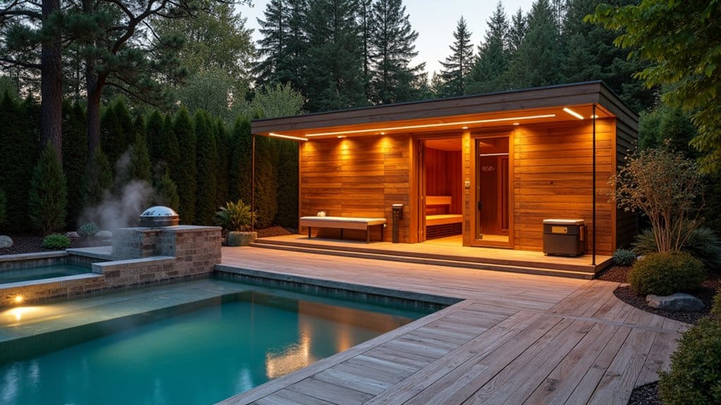 serene cohesive outdoor retreat