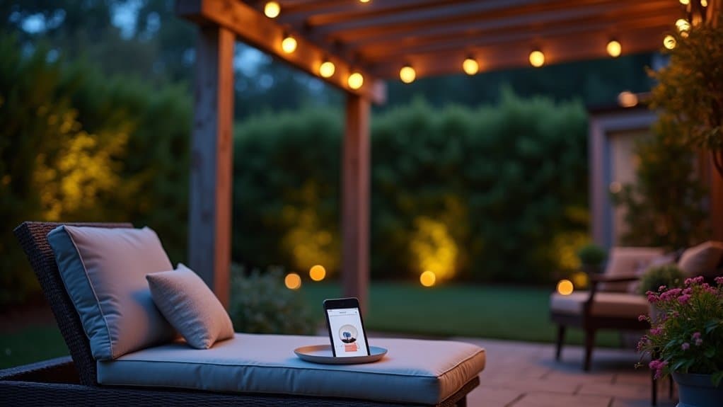 voice control backyard setup